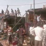 Clash between toll employees and shopkeepers on the highway, two injured in lathicharge