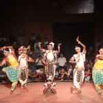 Folk color festival at Jawahar Kala Kendra: Mythological stories come true with Songi mask