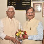 Professor Nandkishore Pandey handled the post of Vice Chancellor of Sanskrit University - Udaipur Kiran Hindi