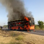 Education Minister Madan Dilawar meets Swami Awadheshanand Giri Maharaj