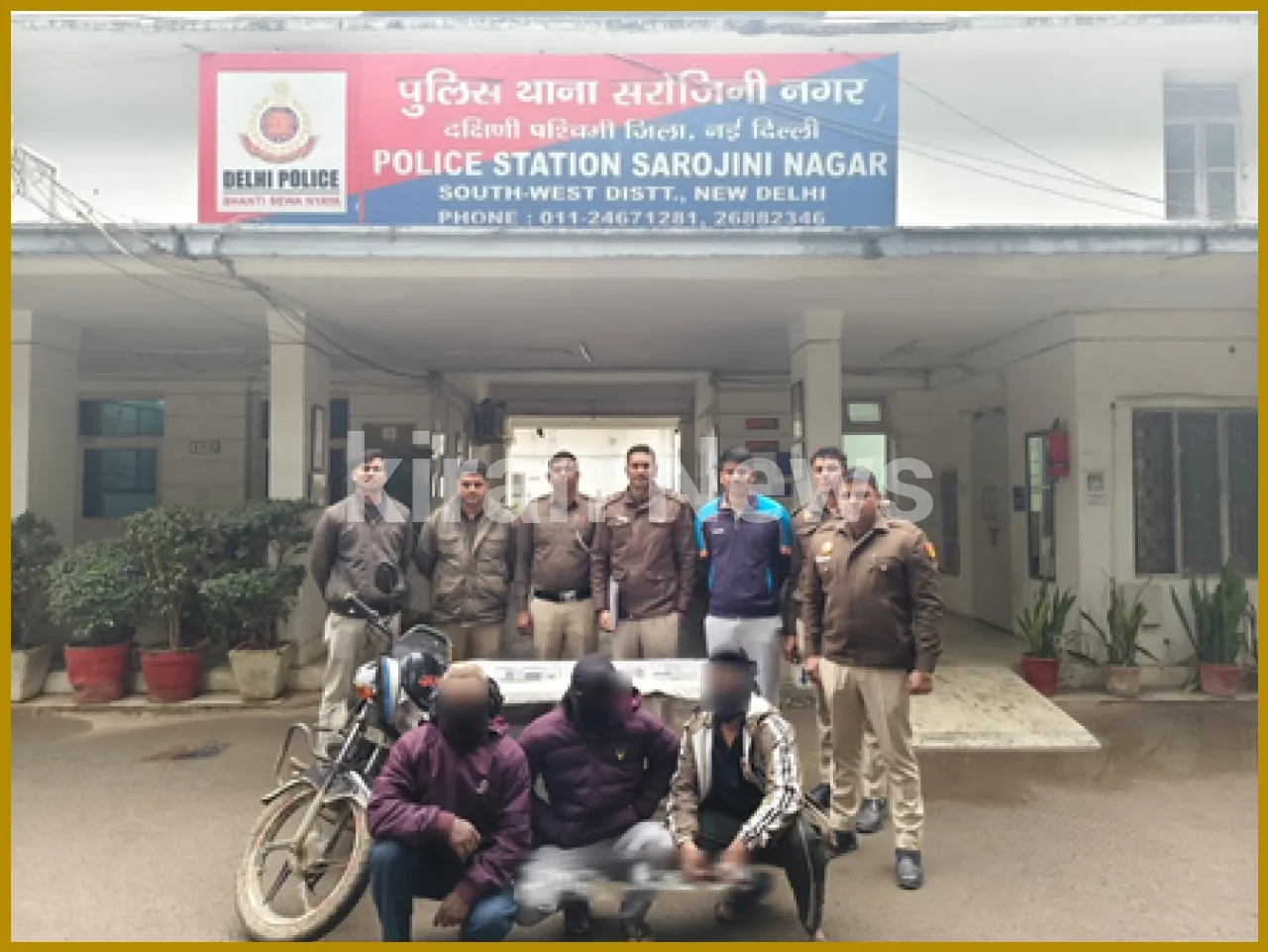 Sarojini Nagar Police Nab Three Robbers, Uncover Five Cases