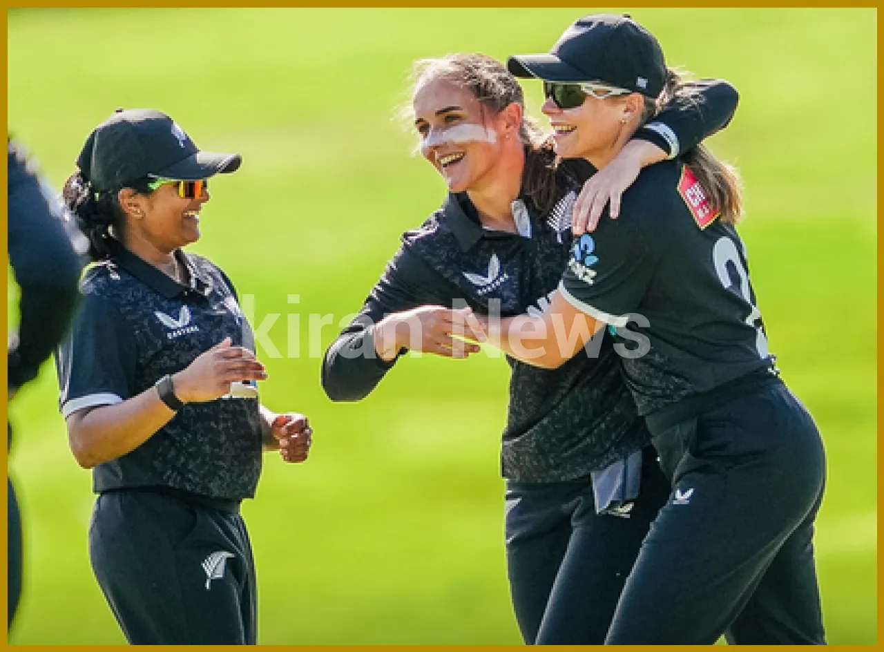 Amelia Kerr Makes History with Hat-Trick Against Zimbabwe