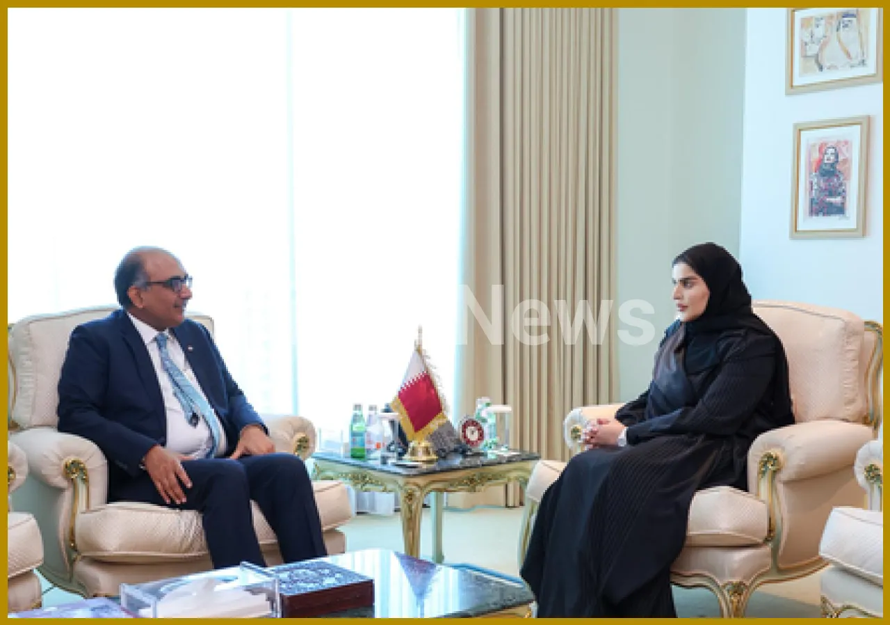 Indian Ambassador Meets Qatari Minister to Discuss Key Issues