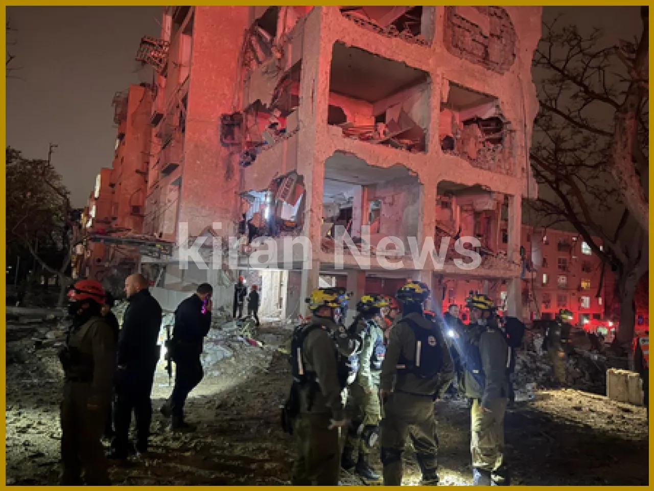 Iran Launches Missile Attack on Israels Nuclear Cities