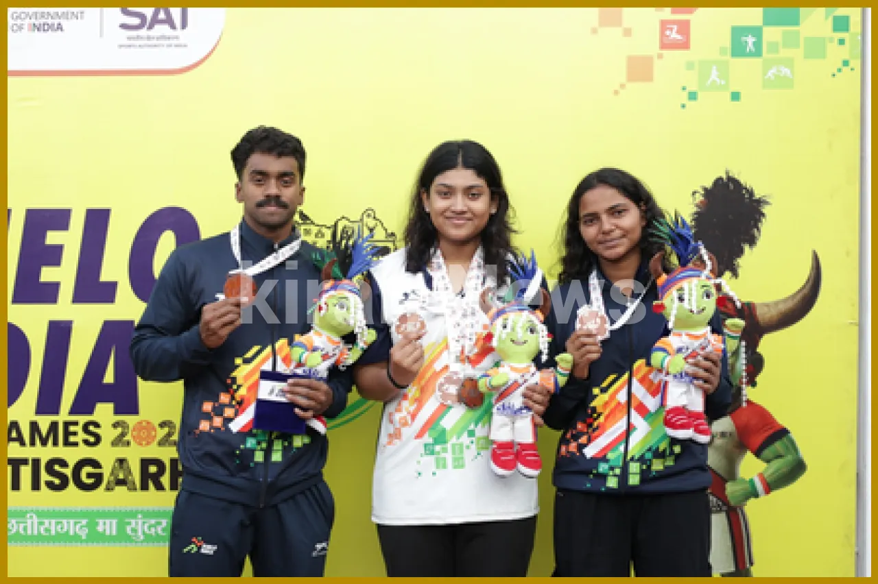 Karnataka Shines at Khelo India Tribal Games, Chhattisgarh Wins Medals