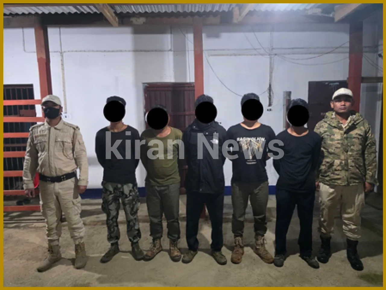 Manipur Police Arrest Five Militants Linked to Valley Groups