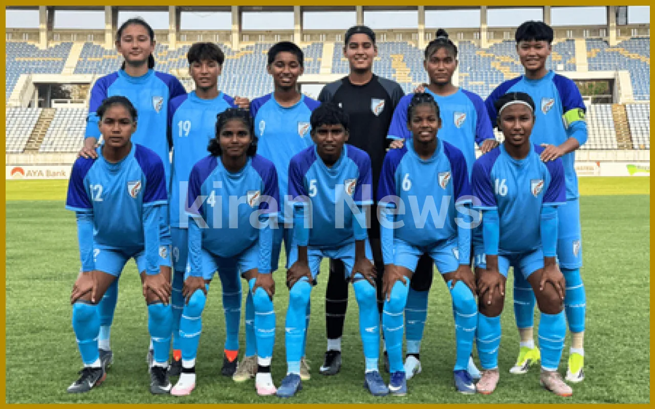 Preetika Barman Shines as India Defeats Myanmar 2-0