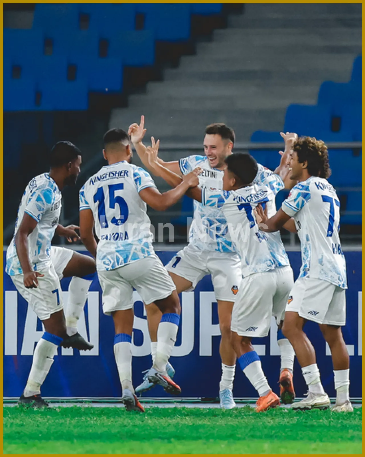 Punjab FC Holds FC Goa to a 1-1 Draw with 10 Players