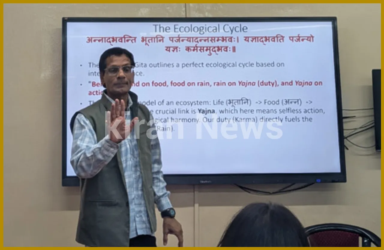 Embracing Harit for Environmental Solutions, Says Dr. Mehta