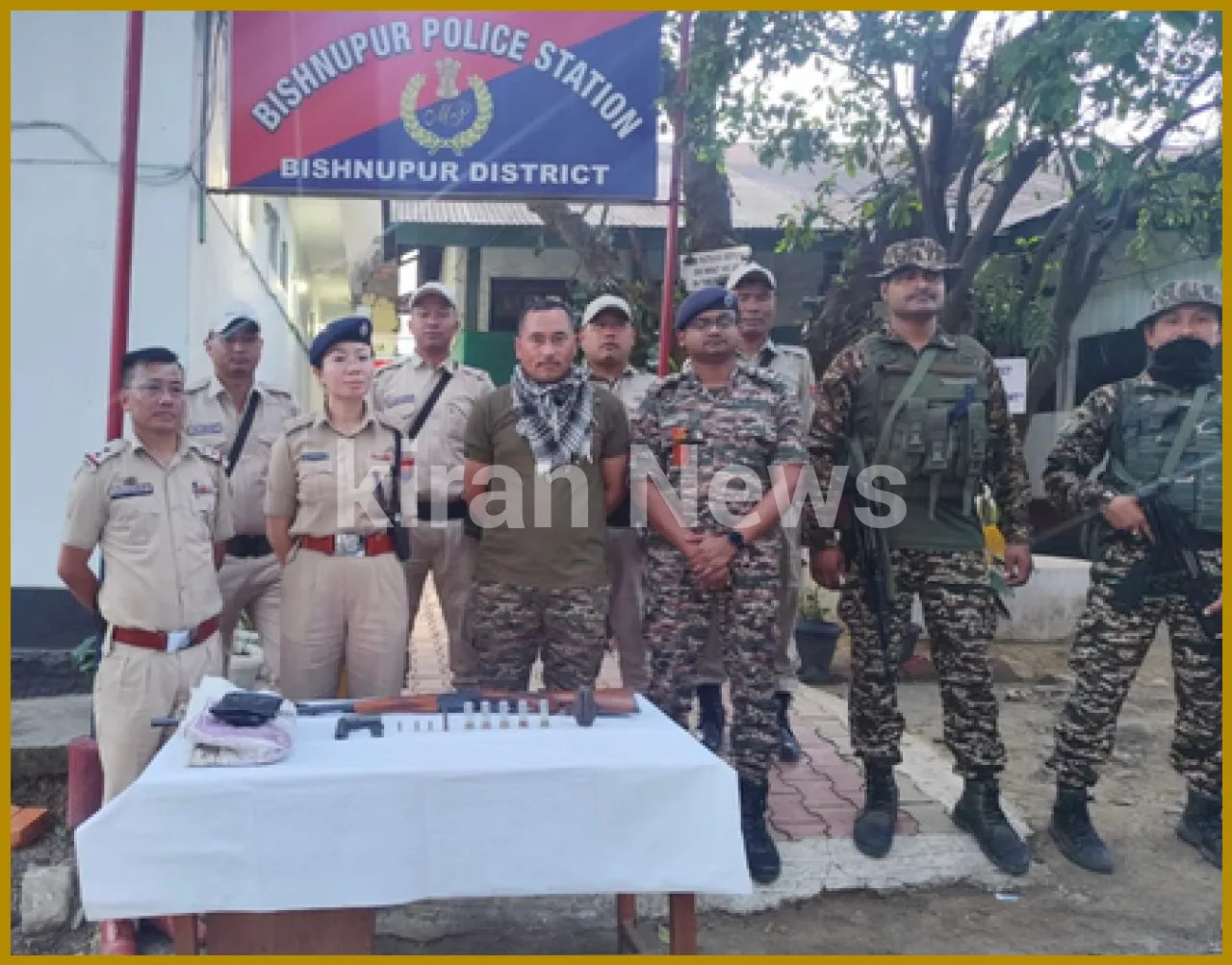 Security Forces Destroy Bunkers, Seize Weapons in Manipur