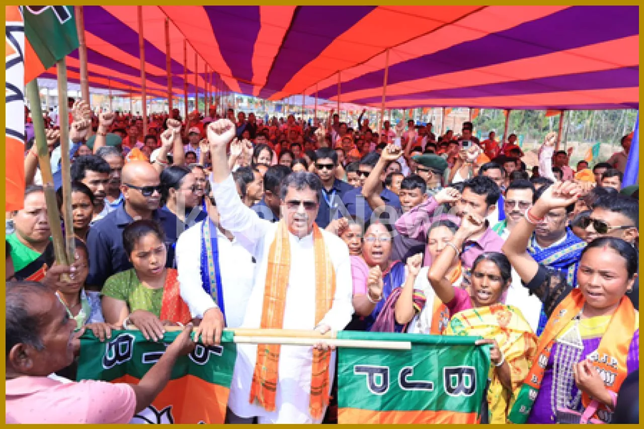 Tripuras CM Urges Public to Support Triple Engine Government