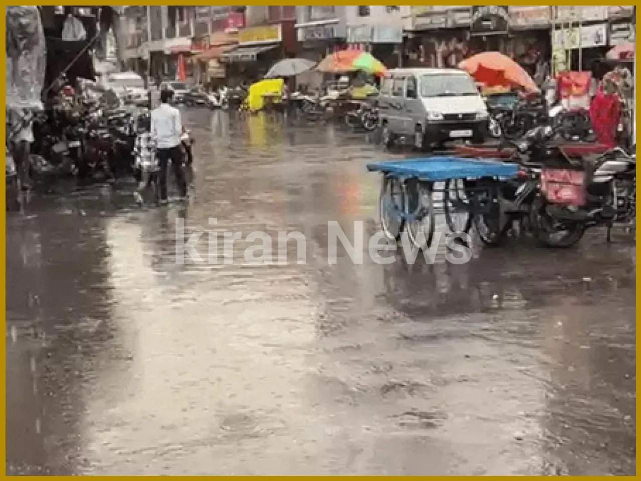 Weather Change Brings Relief with Rain in Udaipur